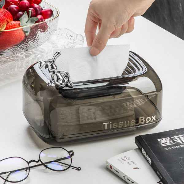 Luxury Transparent Tissue Box | DDC260324978