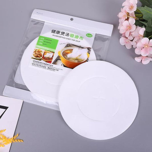Soup Oil Filter Food Grade Paper 16cm (1 pack/ 20 pieces)| DDC250714862
