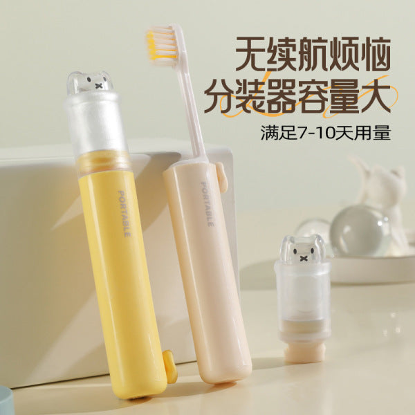 Foldable Portable Soft Toothbrush – Travel Set |  DDC251228938