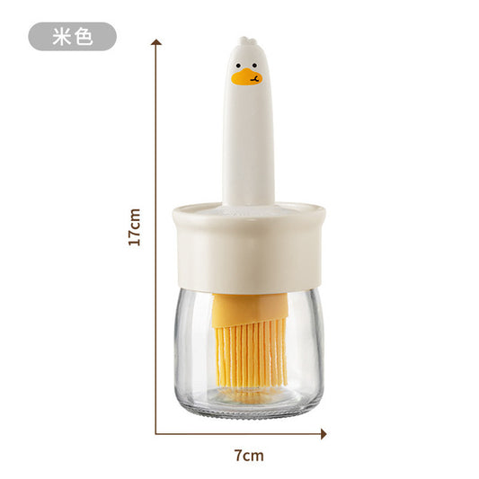 Silicon Oil Brush with Glass Bottole | DDC250618835