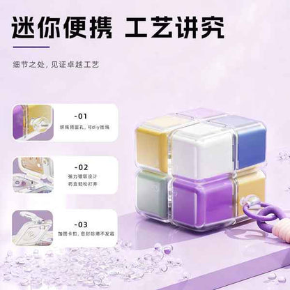 Magnetic Rubik Cube Medicine Storage Box | DDC2609021053