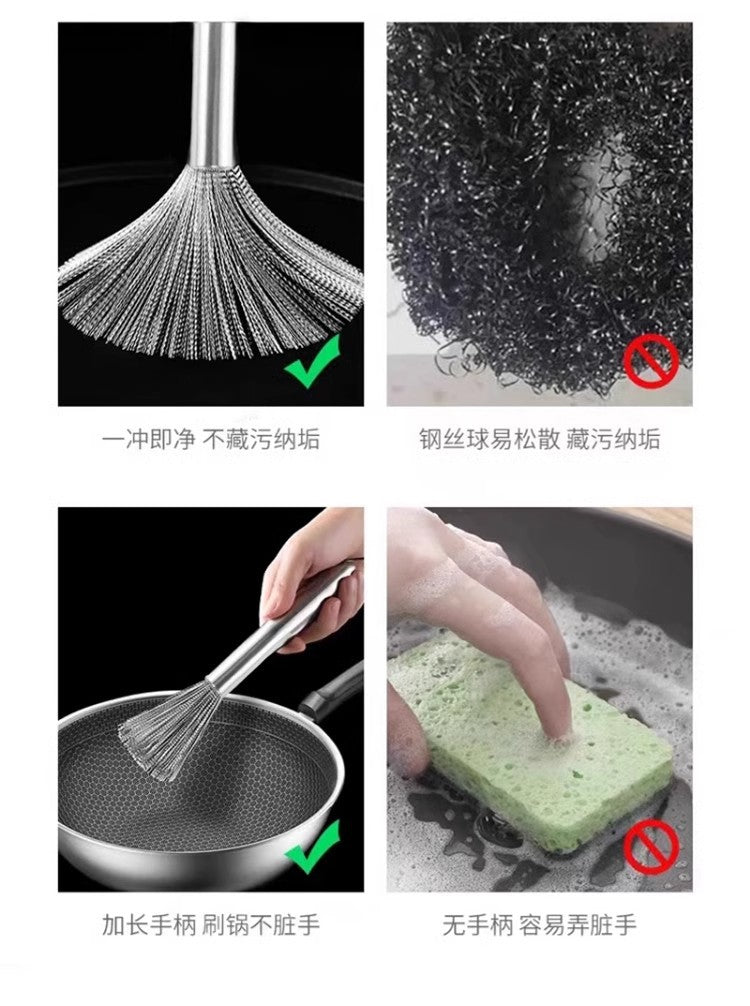 SS Pot Brush with Handle |  DDC260127960