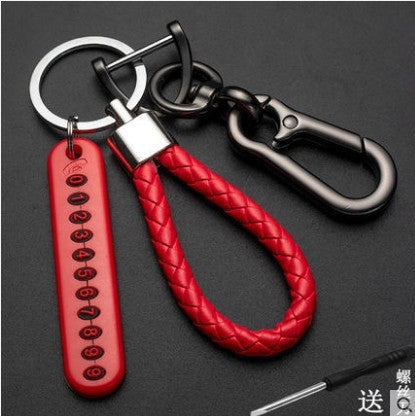 Key Ring With Phone Number | DDK250522718