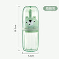 Travel Mouthwash Cup suit Toothbrush Toothpaste Storage Box | DDC250701843