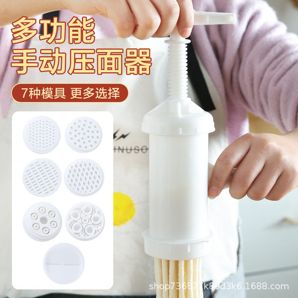 Manual Noodle Press with 7 Moulds and 2 Funnels| DDC2609181057