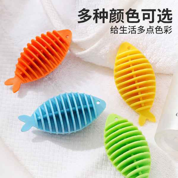 Multicolour Fish Laundry Cleaning Ball (4 Pcs Set)| DDC2609031056