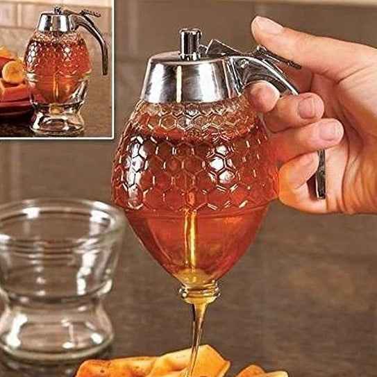 Honey Dispenser Syrup Juice Dispenser Acrylic Honey Syrup Dispenser Honey Jar | DDC250512702