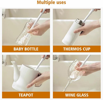 Multifunctional Flexible Silicone Bottle Brush | DDK251111918