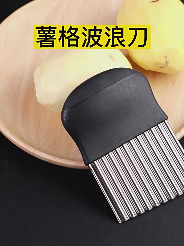 SS Large Wave French Fries Cutter | DDC250825884
