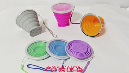 Portable Food Grade Silicone Folding Water Cup | DDK250904892
